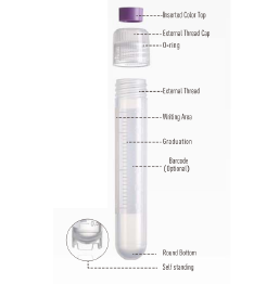 KANGJIAN External Thread Cryotube