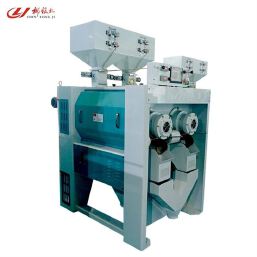 Double Emery Roller Rice Whitener Machine