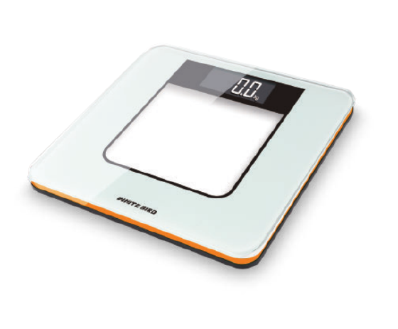 150kg digital LCD scale Glass bathroom scale bg305