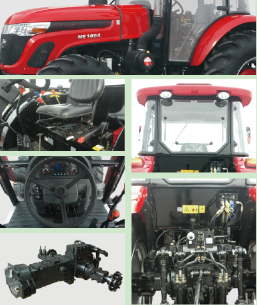El tractor de la serie Euro III me1404 es un tractor multifuncional de buena calidad.