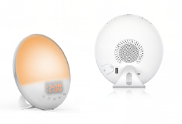 Wake Up LED Light with Recording Reading Resting 
