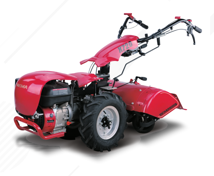 Cultivator Is Designed To Work On Loosen Soil, Tilling Flat WMX720 