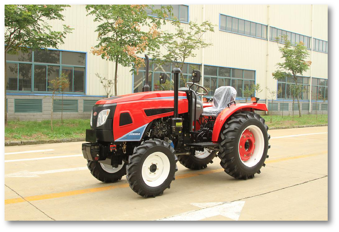 JM-354 es un Tractor de cuatro ruedas diseñado para maquinaria agrícola extranjera
