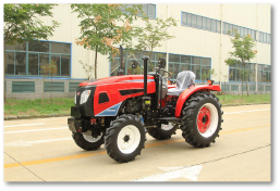 Le tracteur JM-354 est un tracteur à quatre roues conçu pour les machines agricoles étrangères