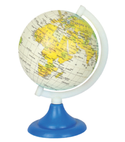 MDS85AY-1 Completely Made by Plastic Terrestrial Globe