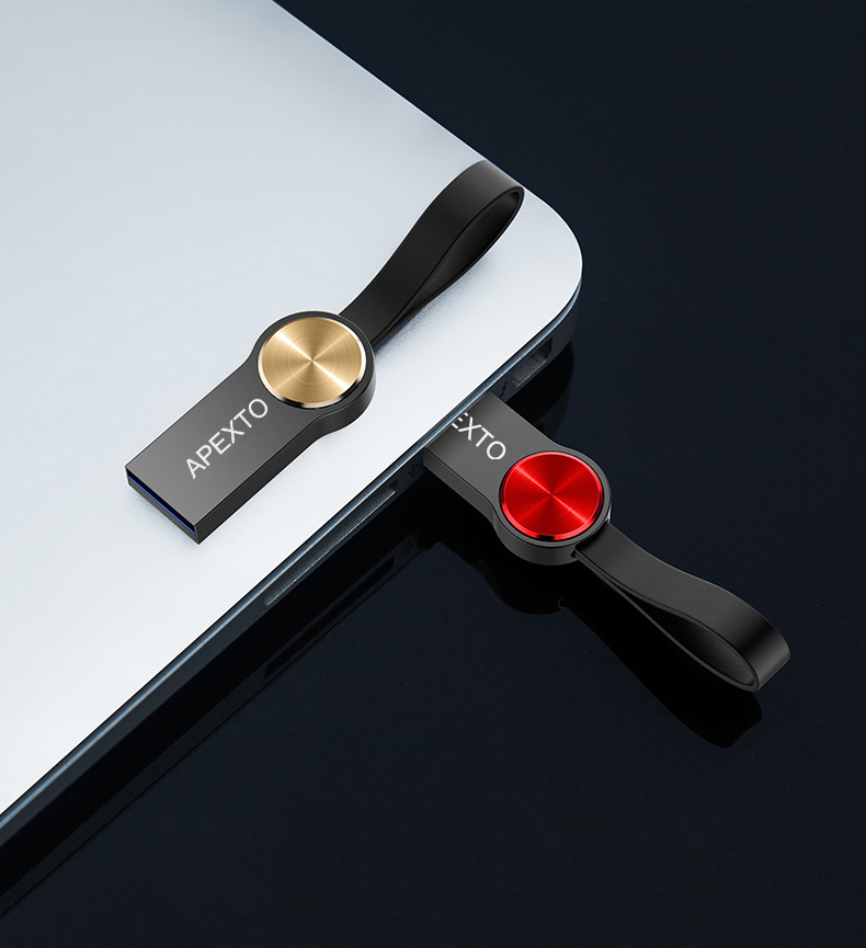 迷你金属U盘USB 2.0闪存记忆棒U756