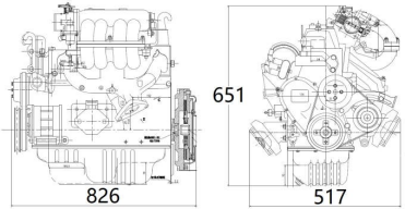 Toyota 4Y Gasoline CNG Engine