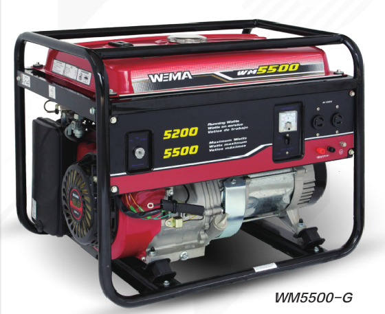 Generadores de gasolina de la serie wm7000 (e) - G