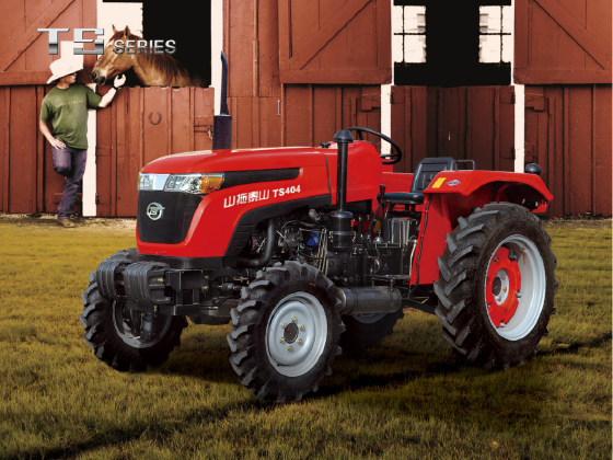 El Tractor de la serie Euro II TS400 mantiene la estabilidad y fiabilidad del producto Original