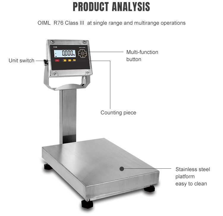 SXX3545 Industrial Scales Heavy Duty Scale Bench Scale 30KG/60KG