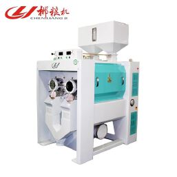 Double Emery Roller Rice Whitener Machine