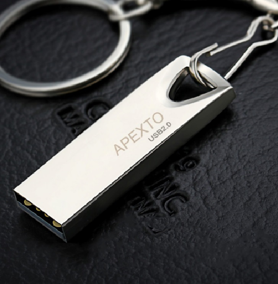 Mini Metal U Disk USB 2.0 / USB 3.0 U763