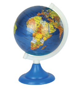 MDS85AY-1 Completely Made by Plastic Terrestrial Globe