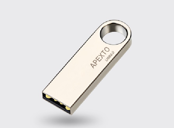 Mini Metal U Disk USB 2.0 Flash Memory Stick U745
