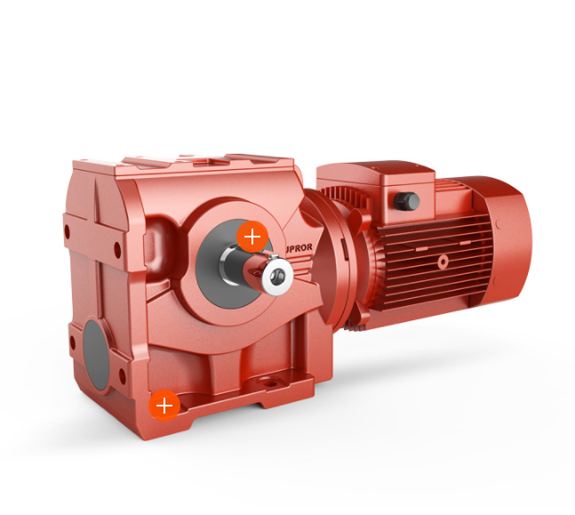 S Helical Worm Geared Motor 