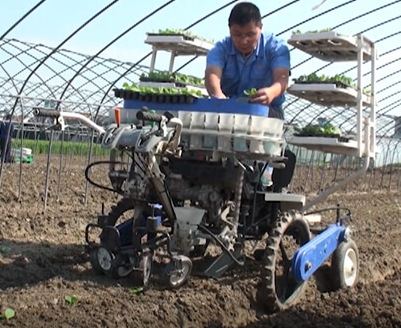 ISEKI PVHR Series Riding Type Vegetable Transplanting Machine