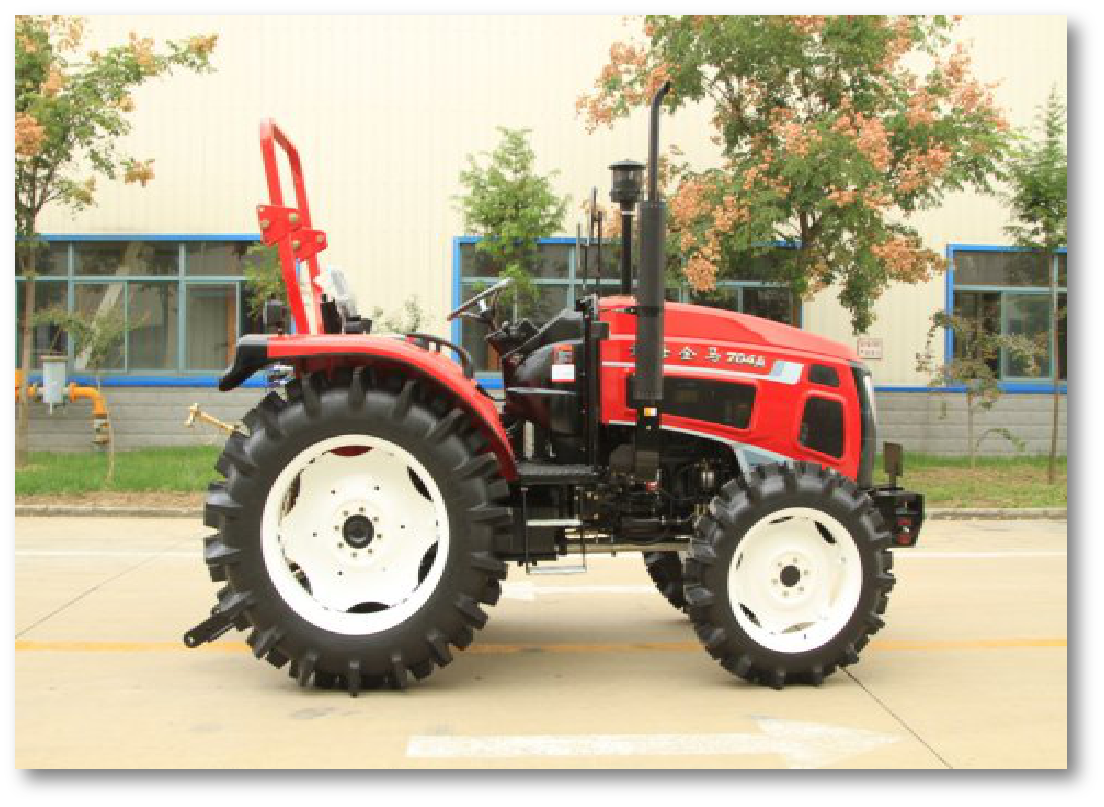 El Tractor tipo JM-504 combina nueva tecnología y nueva estructura