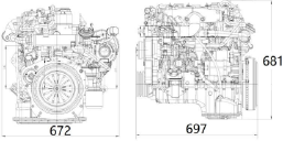 ISUZU 4JB1 Diesel Engine