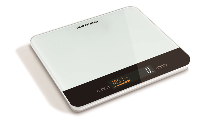 5KG Digital Kitchen Scale LCD Display Scale With Alarm And Temperature KG-1003