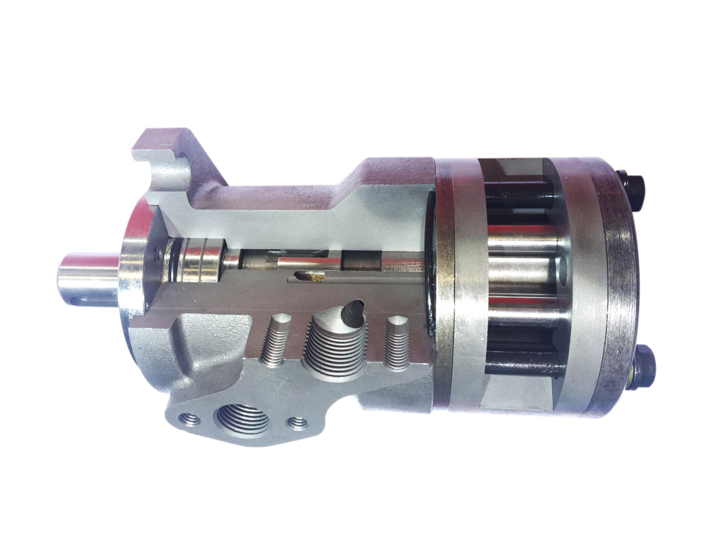 Hydraulic Motor Replacement for Danfoss OMP series, 2-Bolt Mounting Flange ,G1/2 NPT Ports