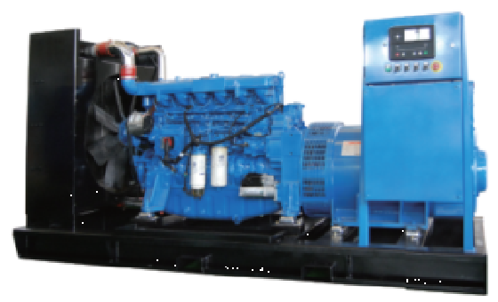 Weichai WPG 440 - 8 diesel generator set on Land