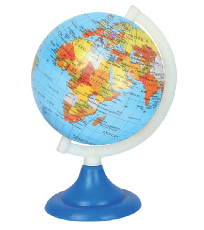 MDS85AY-1 Completely Made by Plastic Terrestrial Globe