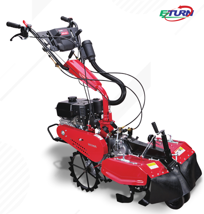 耕耘机设计用于WMX650B农田的耕作和挖沟