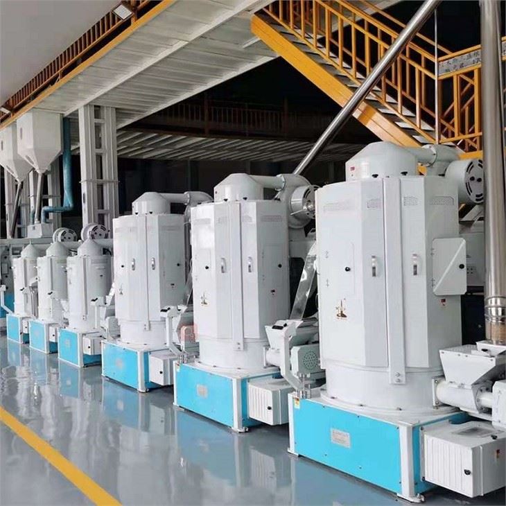 Vertical Emery Roller Rice Whitener Machine