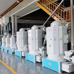 Vertical Emery Roller Rice Whitener Machine