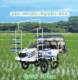 SEEYES High Speed 6 Rows 30cm Rice Transplanter