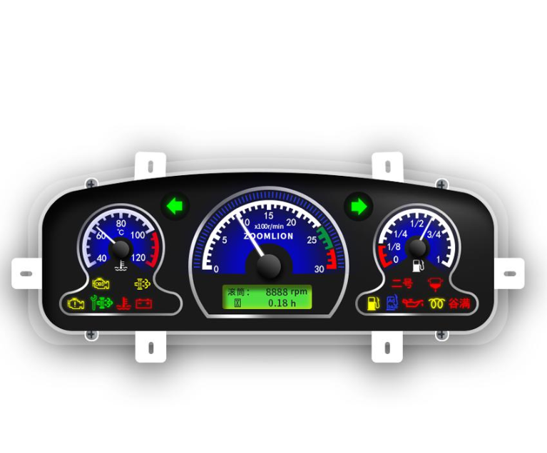 STZB-2D(C) Dashboard Display For Track And Wheel Tractors