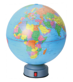 Rotating series terrestrial globe MDS200AY-5