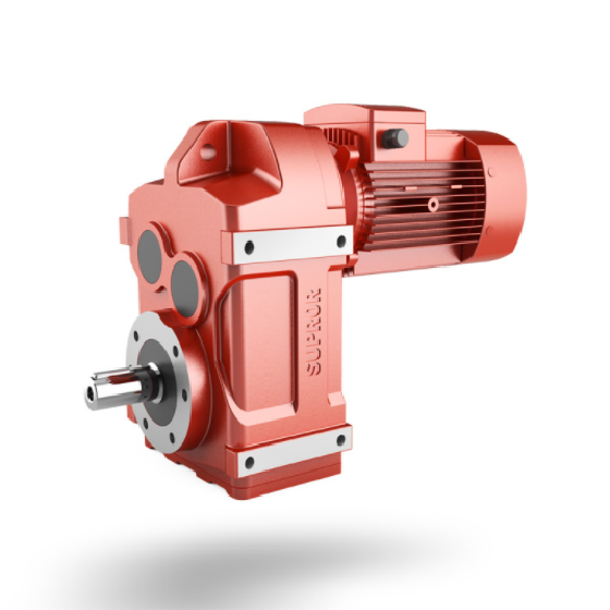 F Parallel Shaft Helical Geared Motor