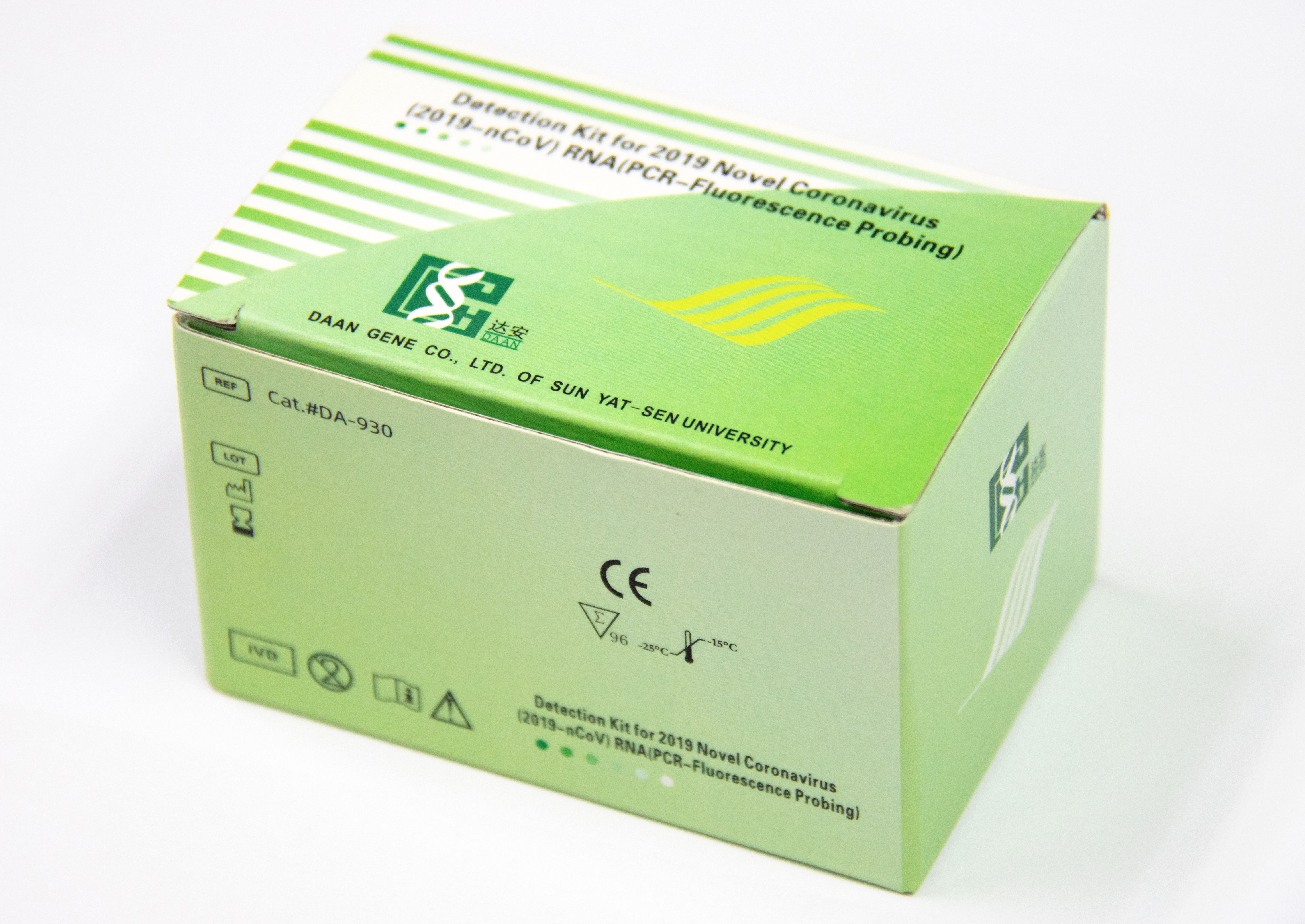 2019 nuevo kit de detección de ARN coronavirus (PCR - sonda fluorescente da0930)