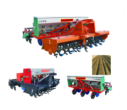 Peanut And Wheat Fertilizing Ridge Precision Sowing Machine 2BHL 8-4