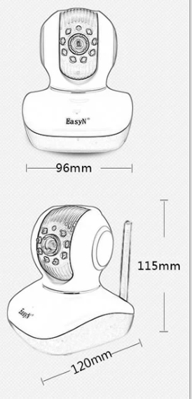 10D Home IP camera More Clearer More Closer 