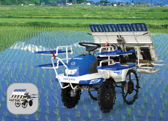 Four-line Ride-on Rice Transplanter 2ZG-4Q